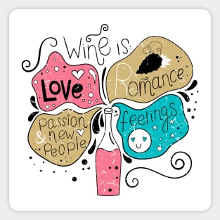 Wine Sensation Magnet